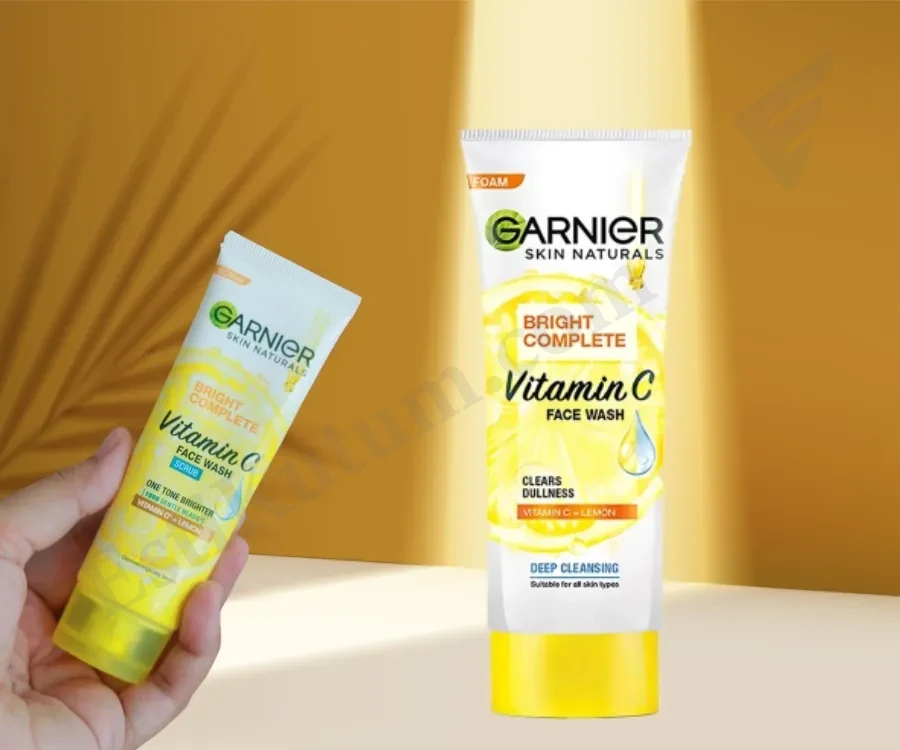 Garnier Bright Complete Vitamin C Face Wash - 100gm