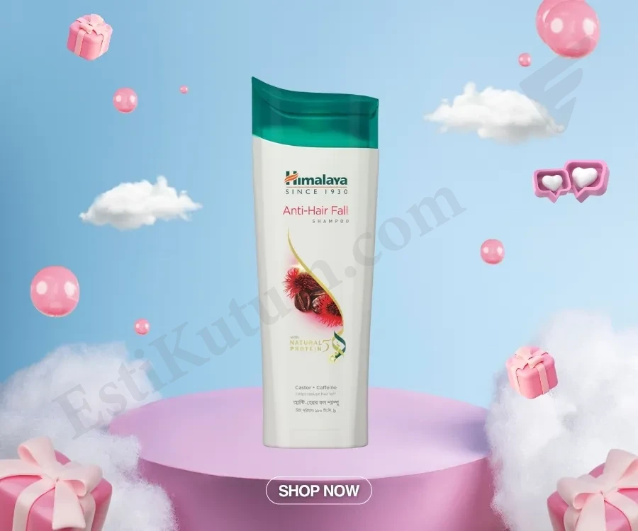 Himalaya Anti Hair Fall Shampoo with Castor & Caffeine - 180ml