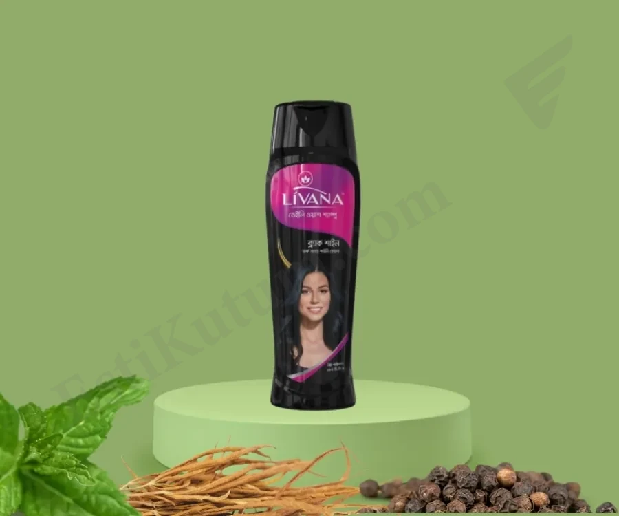 Livana Black Shine Shampoo – 200ml