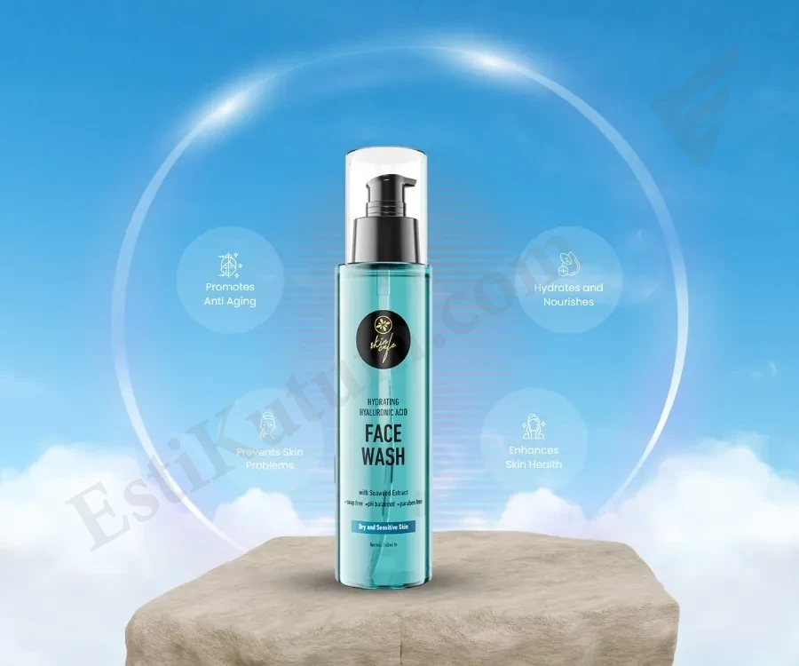 Skin Cafe Hydrating Hyaluronic Acid Face Wash with Seaweed Extract – 140ml