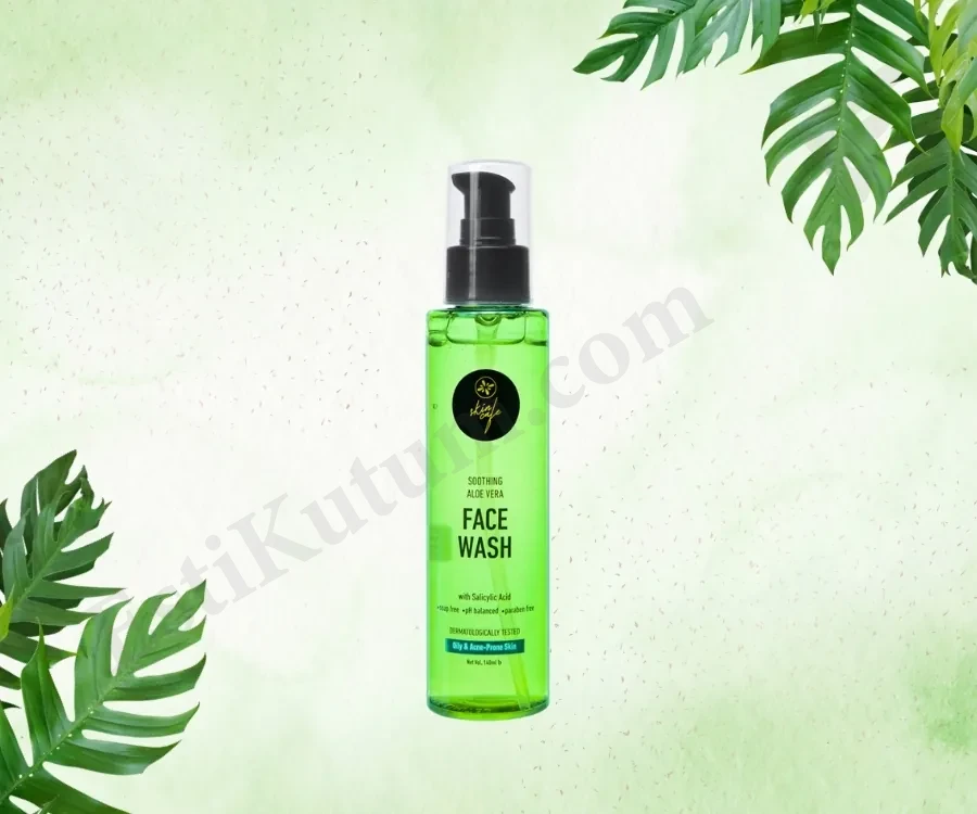 Skin Cafe Soothing Aloe Vera Facewash with Salicylic Acid – 140ml