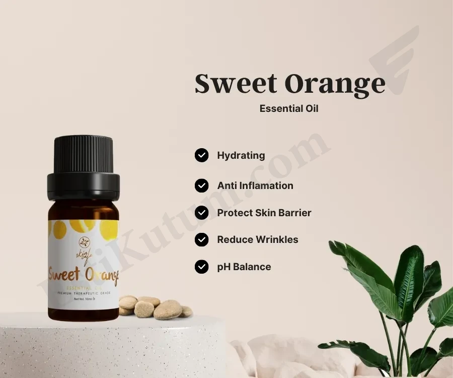 Skin Cafe 100% Natural Essential Oil – Sweet Orange – 10ml