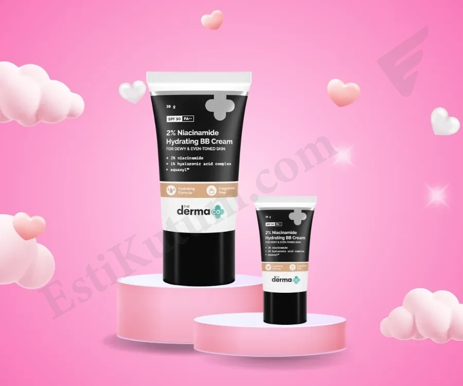 The Derma Co 2% Niacinamide Hydrating BB Cream – 02 Nude